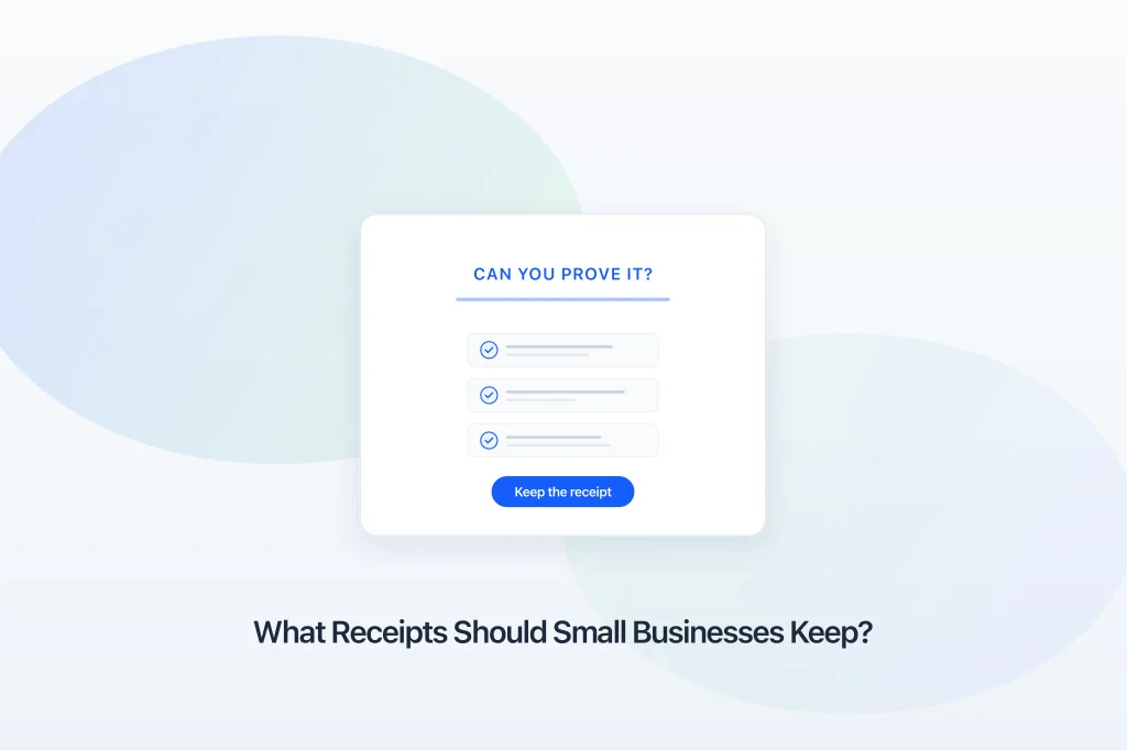 What Receipts Should Small Businesses Keep?